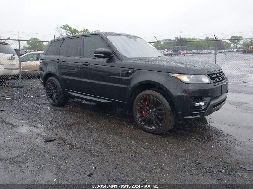 2016 LAND ROVER RANGE ROVER SPORT 3.0L V6 SUPERCHARGED HSE