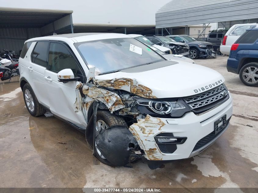 2018 LAND ROVER DISCOVERY SPORT HSE