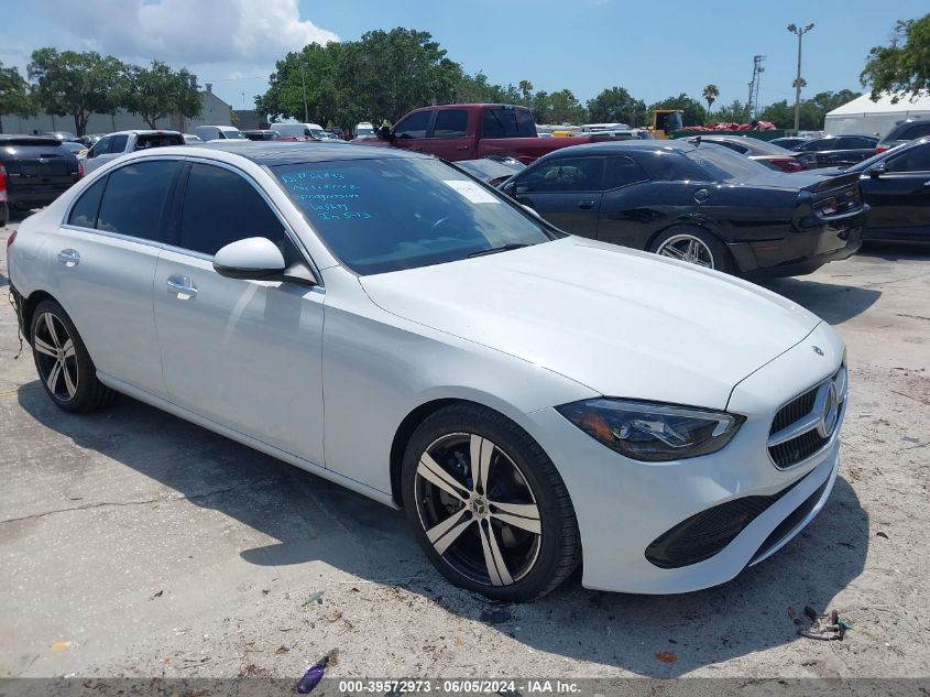 2022 MERCEDES-BENZ C 300 SEDAN