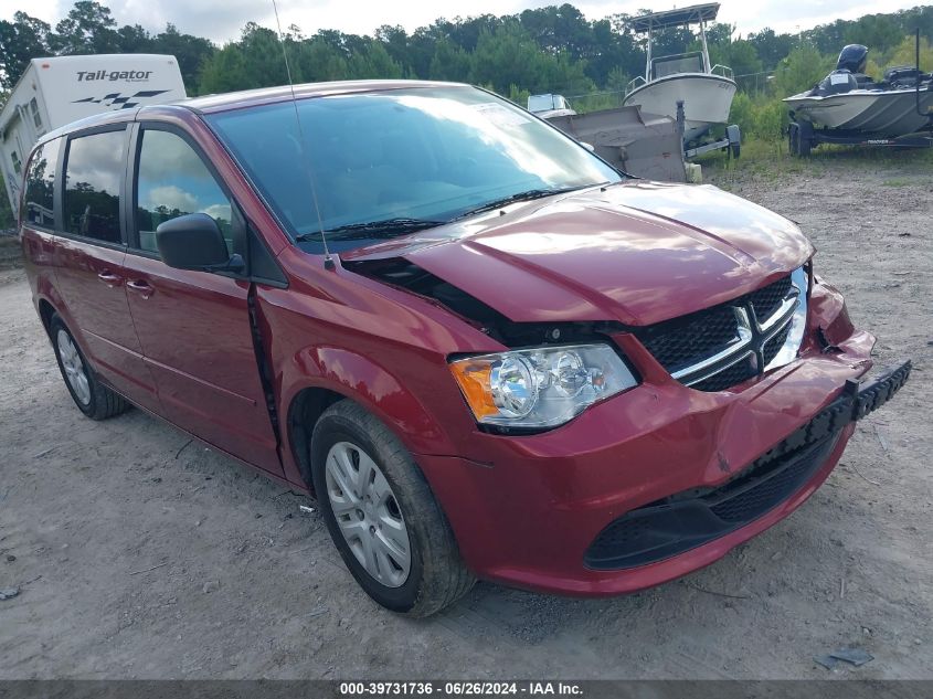 2014 DODGE GRAND CARAVAN SE