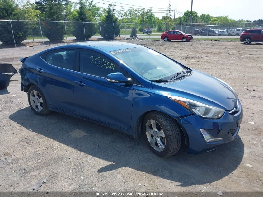 2016 HYUNDAI ELANTRA VALUE EDITION