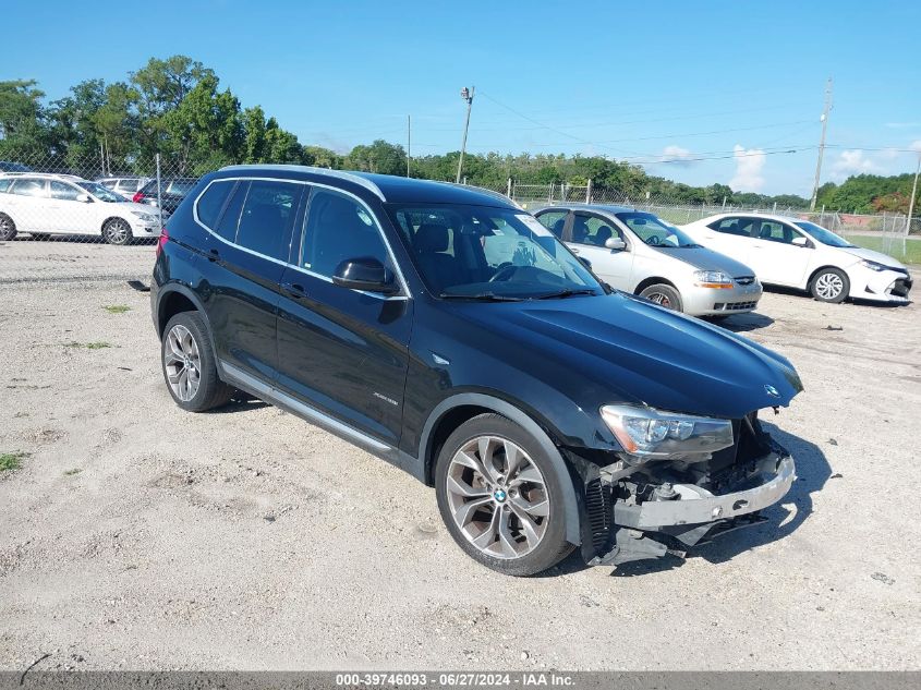 2016 BMW X3 XDRIVE28I