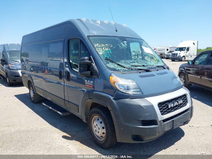 2019 RAM PROMASTER 3500 CARGO VAN HIGH ROOF 159 WB EXT