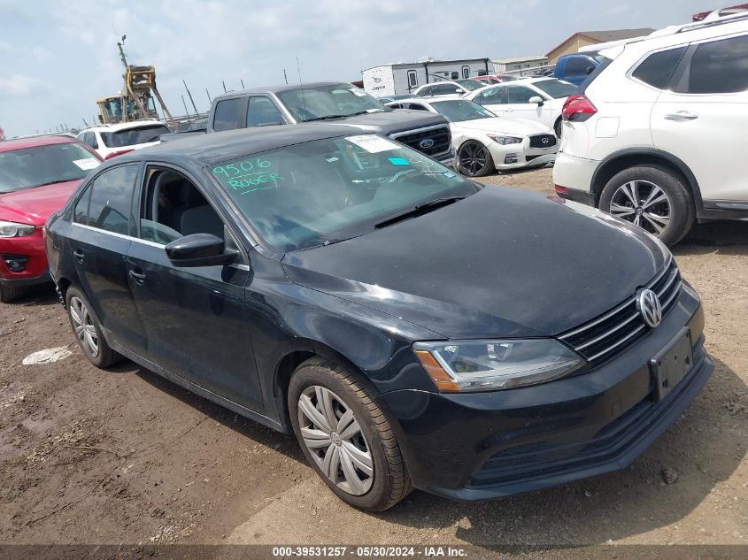 2017 VOLKSWAGEN JETTA 1.4T S