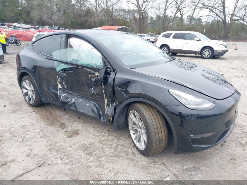 2022 TESLA MODEL Y LONG RANGE DUAL MOTOR ALL-WHEEL DRIVE