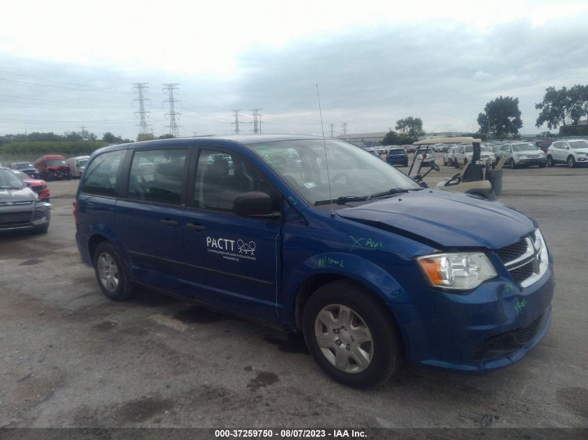 2013 DODGE GRAND CARAVAN SE