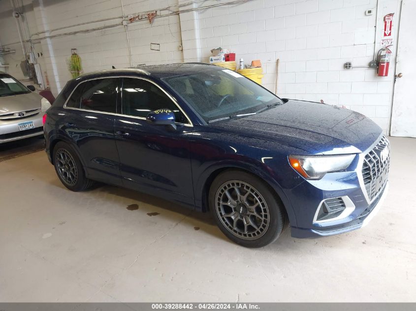 2021 AUDI Q3 PREMIUM 40 TFSI QUATTRO TIPTRONIC