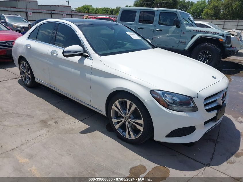 2018 MERCEDES-BENZ C 300