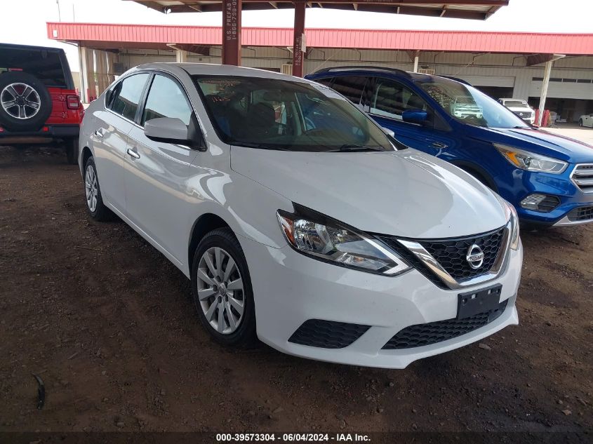 2019 NISSAN SENTRA S/SV/SR/SL