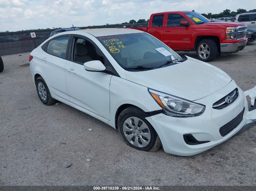 2017 HYUNDAI ACCENT SE