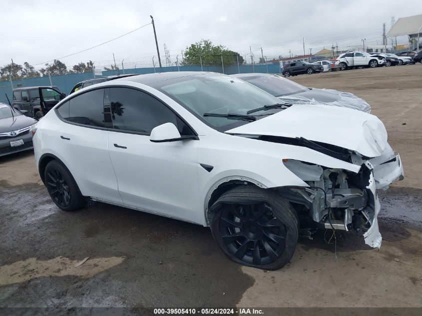 2022 TESLA MODEL Y LONG RANGE DUAL MOTOR ALL-WHEEL DRIVE