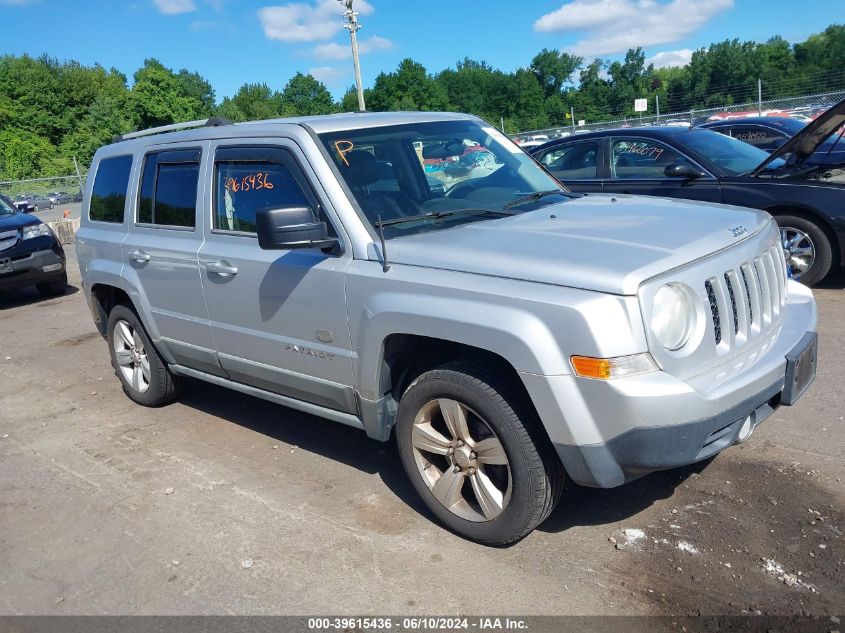 2011 JEEP PATRIOT LATITUDE X