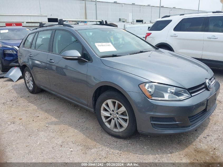 2016 VOLKSWAGEN GOLF SPORTWAGEN TSI S 4-DOOR