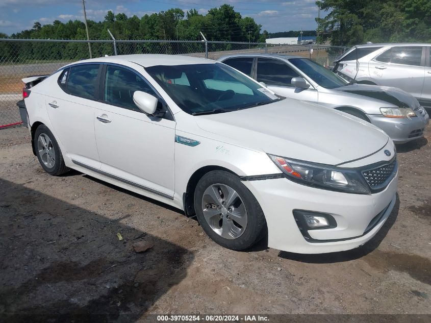 2016 KIA OPTIMA HYBRID