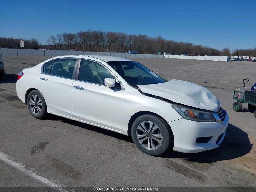 2013 HONDA ACCORD LX