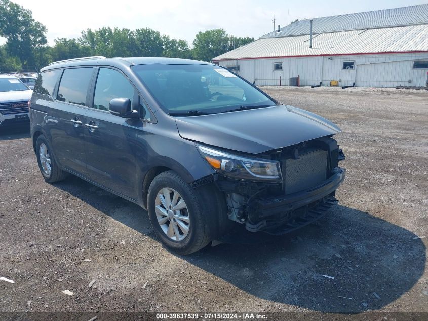 2017 KIA SEDONA LX