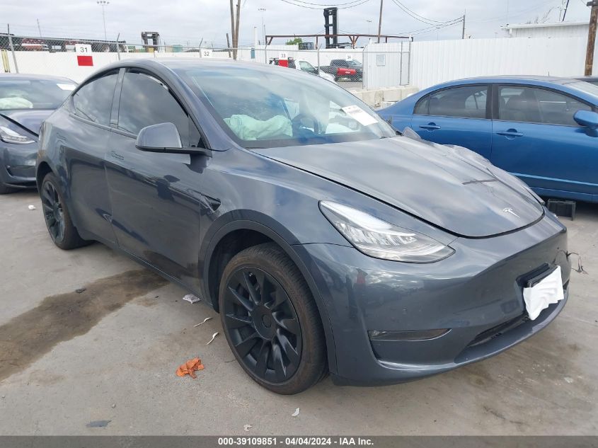 2022 TESLA MODEL Y LONG RANGE DUAL MOTOR ALL-WHEEL DRIVE