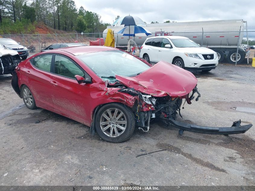 2016 HYUNDAI ELANTRA SE