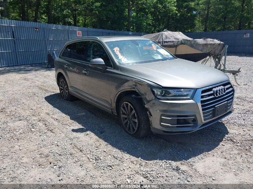 2017 AUDI Q7 3.0T PREMIUM