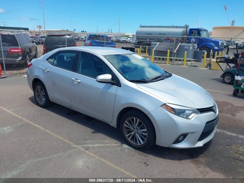 2014 TOYOTA COROLLA