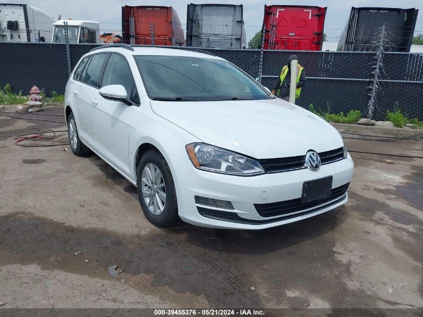 2016 VOLKSWAGEN GOLF SPORTWAGEN TSI S 4-DOOR