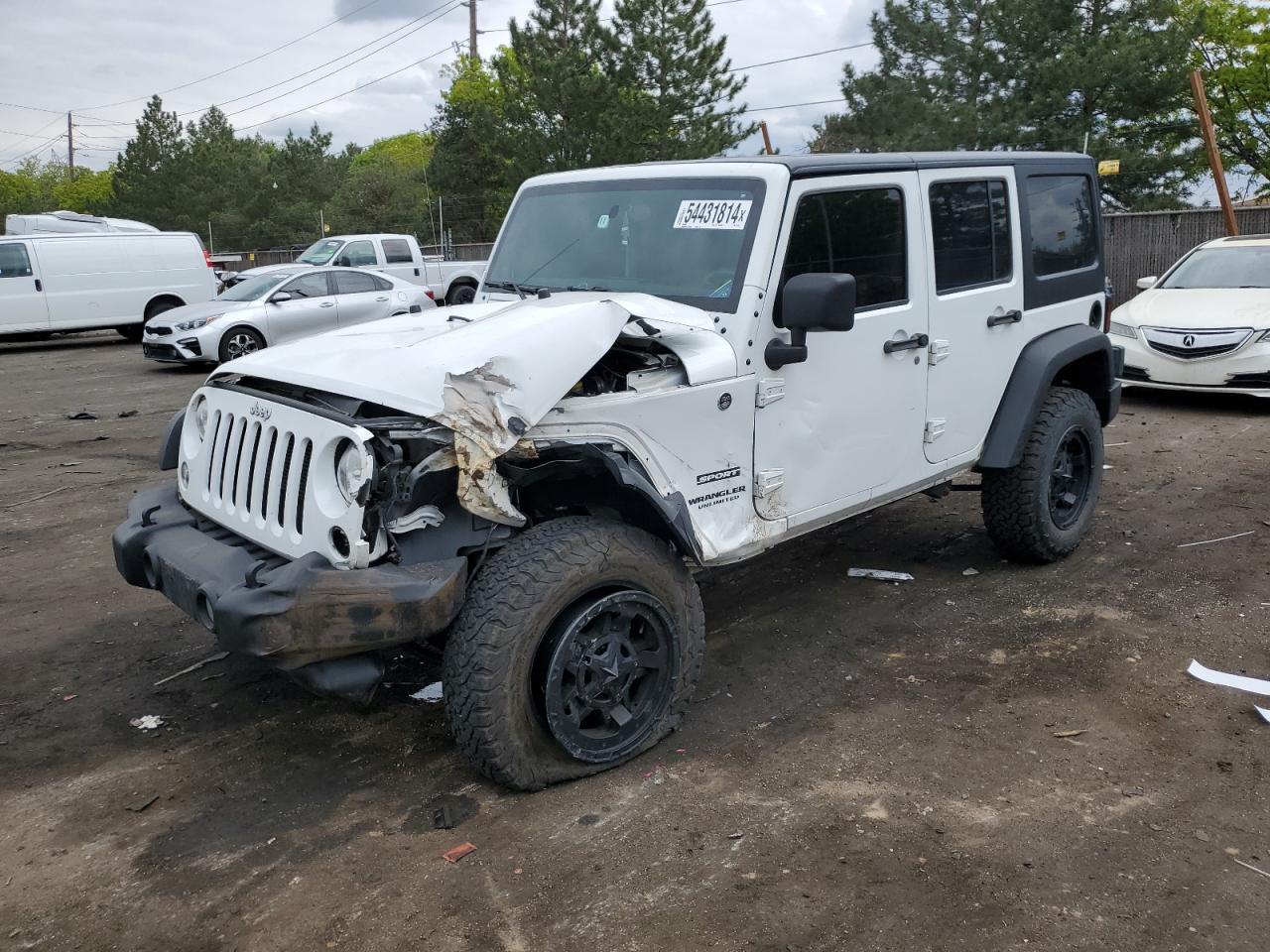 2014 JEEP WRANGLER UNLIMITED SPORT