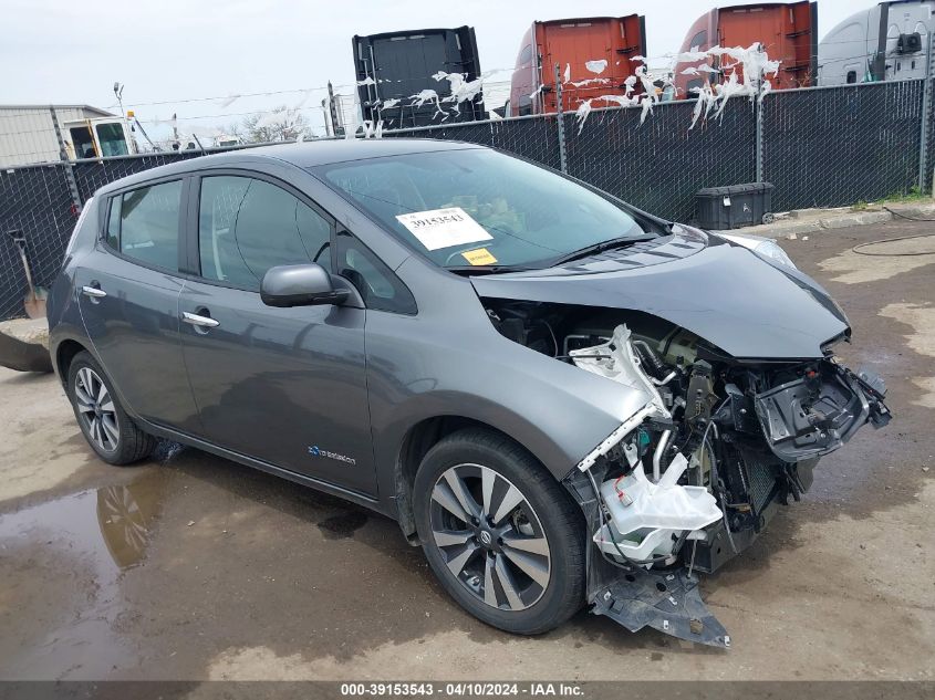 2017 NISSAN LEAF SV