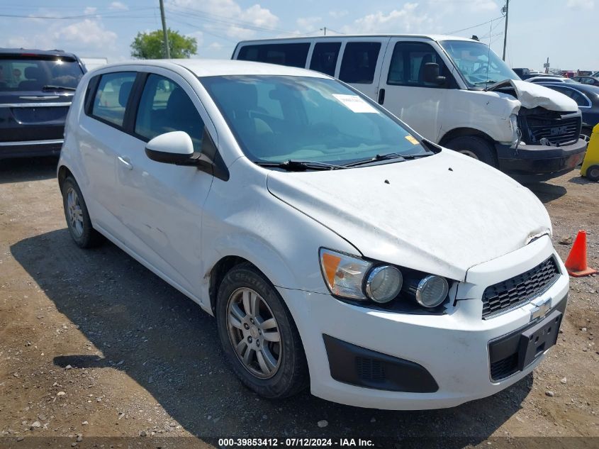 2012 CHEVROLET SONIC 2LS