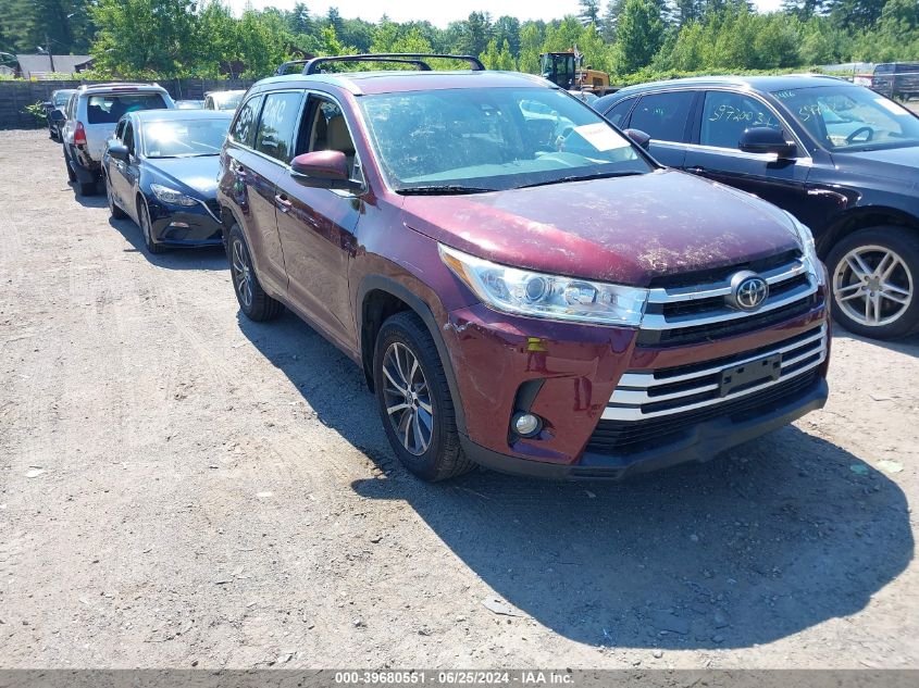 2017 TOYOTA HIGHLANDER XLE