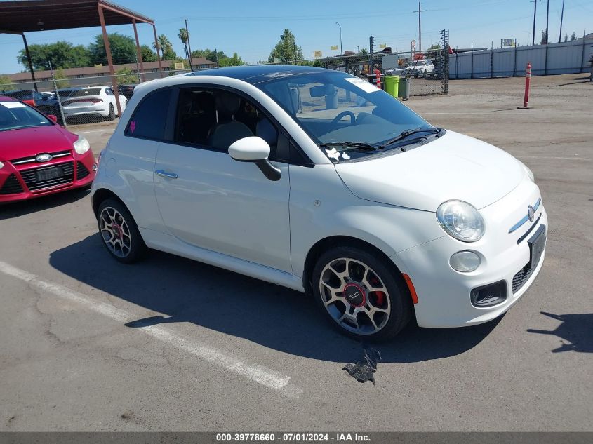 2013 FIAT 500 SPORT