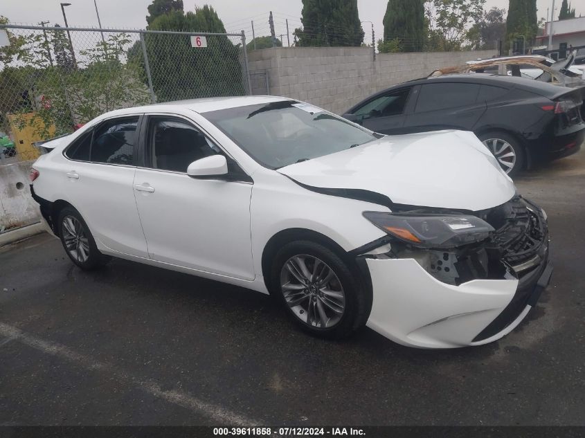 2016 TOYOTA CAMRY SE