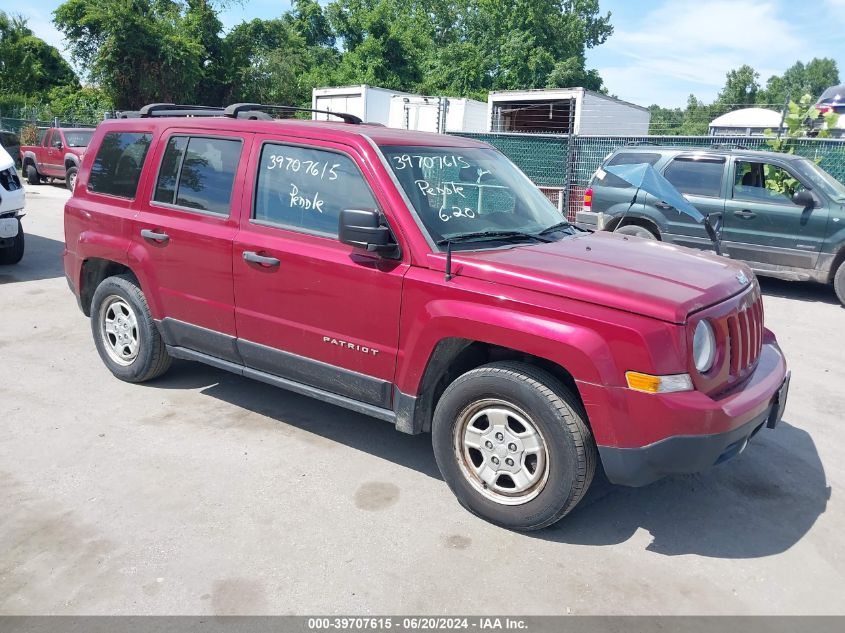 2015 JEEP PATRIOT SPORT