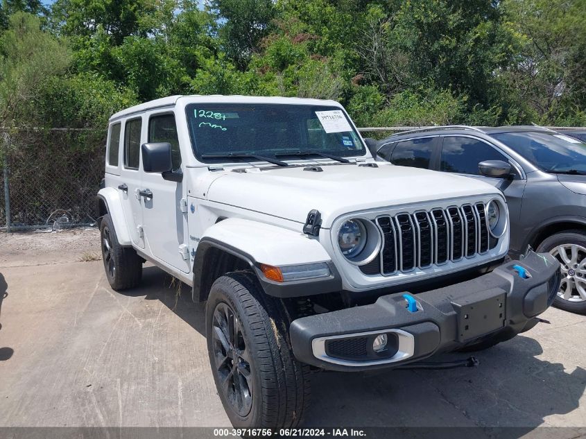 2024 JEEP WRANGLER 4XE SAHARA 4XE