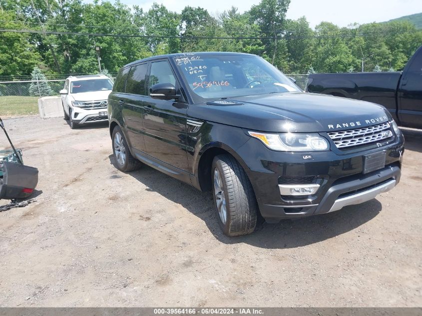 2016 LAND ROVER RANGE ROVER SPORT 3.0L V6 SUPERCHARGED HSE