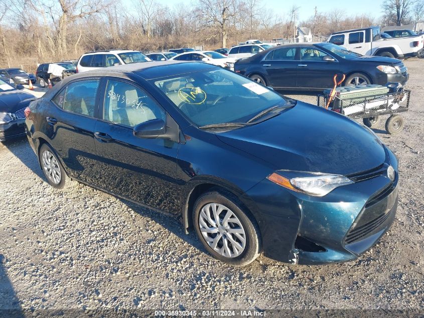 2017 TOYOTA COROLLA LE