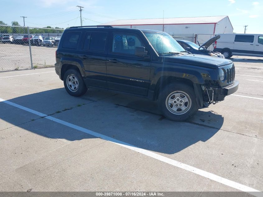 2016 JEEP PATRIOT SPORT