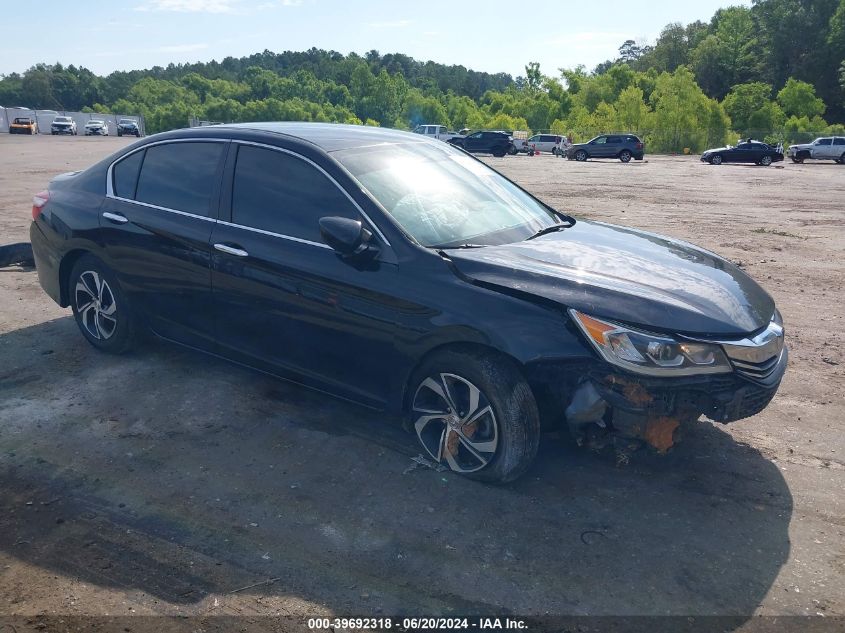 2016 HONDA ACCORD LX