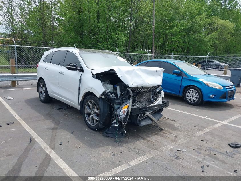 2017 KIA SORENTO 3.3L SX