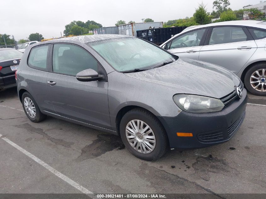 2010 VOLKSWAGEN GOLF 2-DOOR