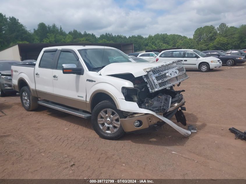 2012 FORD F-150 LARIAT