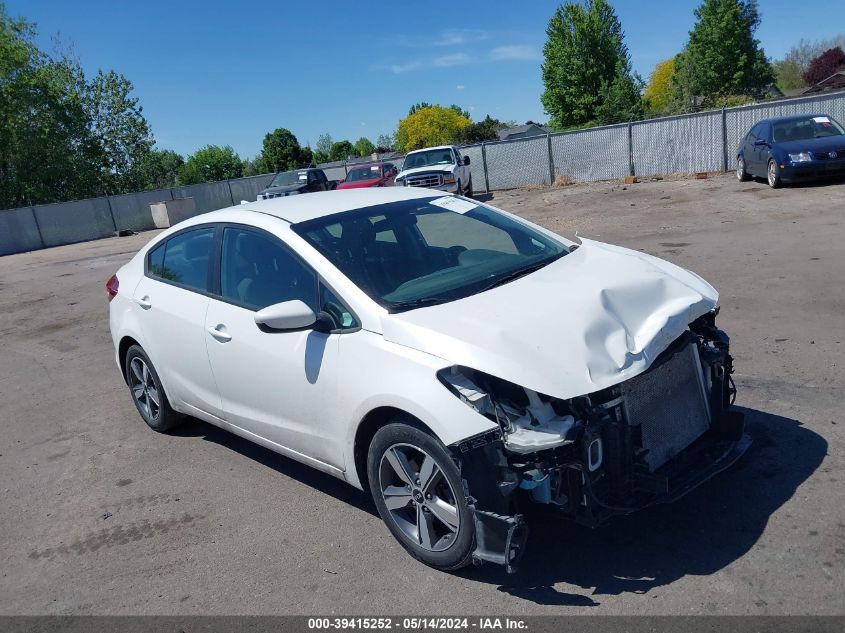 2018 KIA FORTE LX