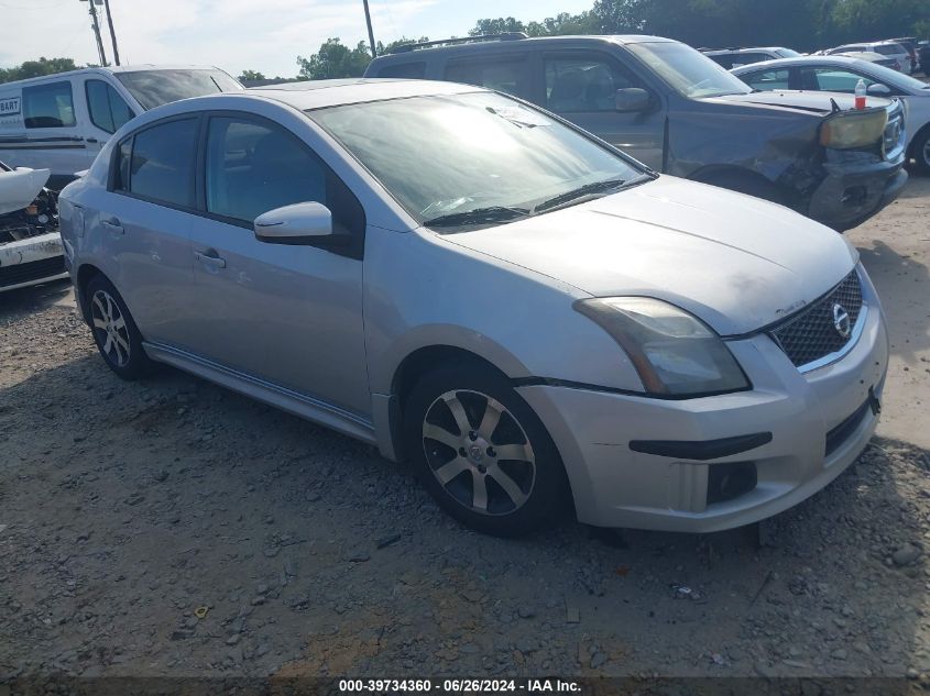 2012 NISSAN SENTRA 2.0 SR