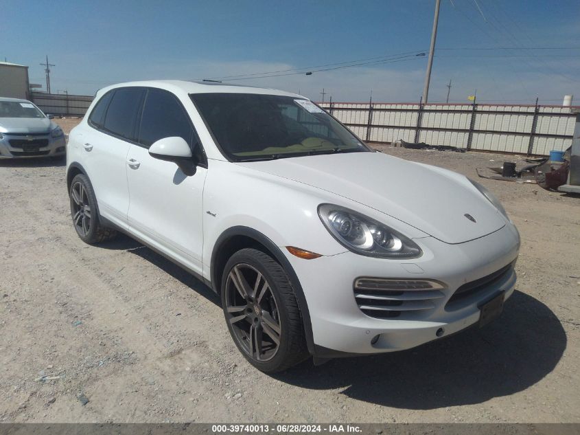 2013 PORSCHE CAYENNE DIESEL