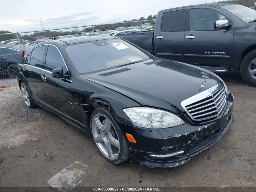 2012 MERCEDES-BENZ S 550