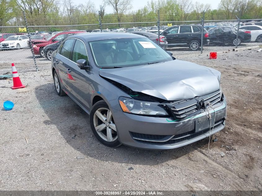 2013 VOLKSWAGEN PASSAT 2.5L SE