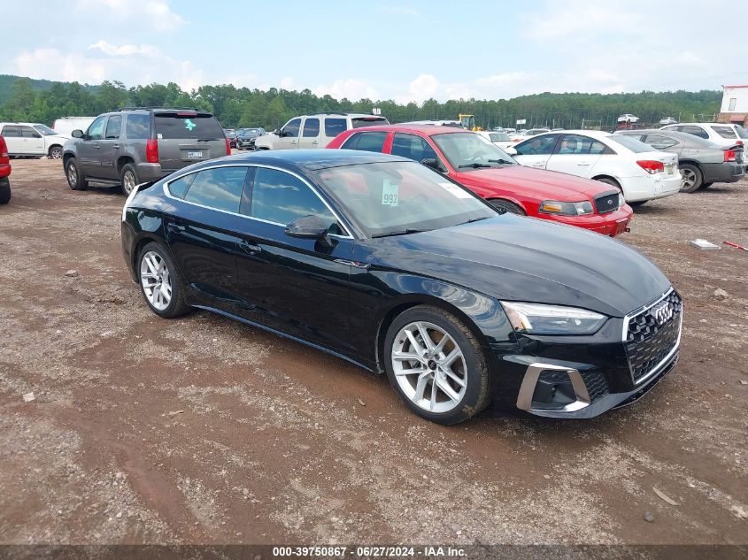 2024 AUDI A5 SPORTBACK PREMIUM PLUS 45 TFSI QUATTRO S TRONIC