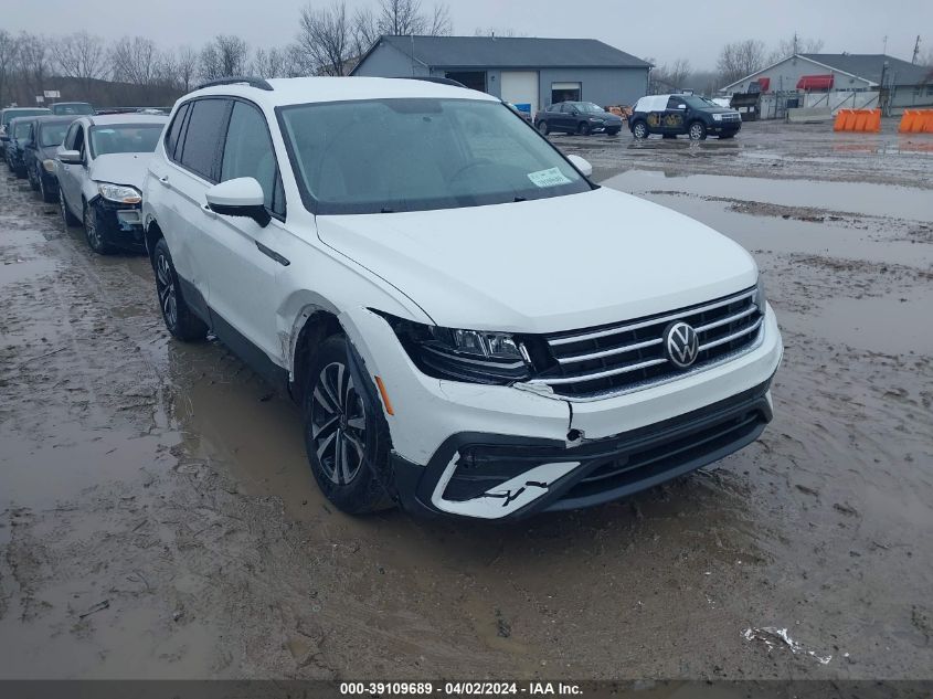 2022 VOLKSWAGEN TIGUAN 2.0T S