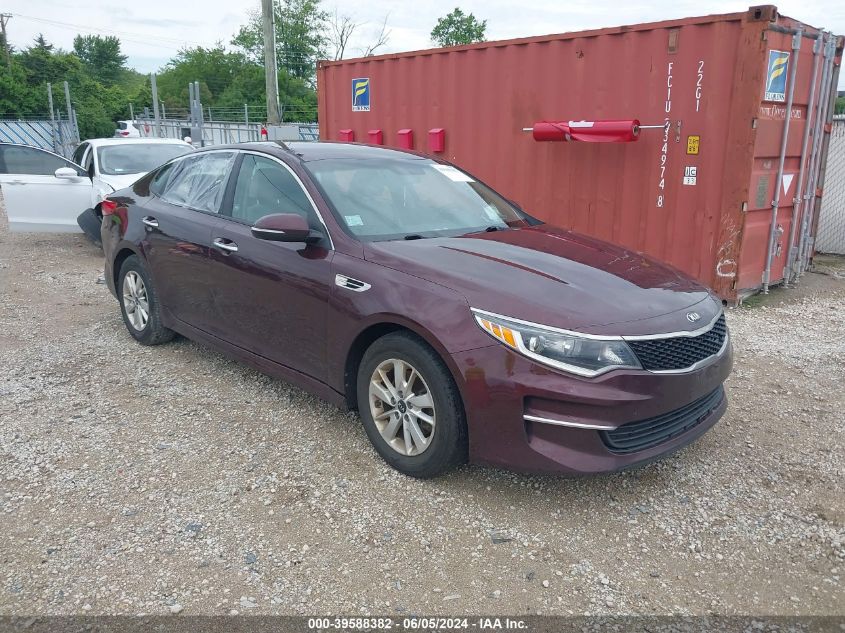 2018 KIA OPTIMA LX