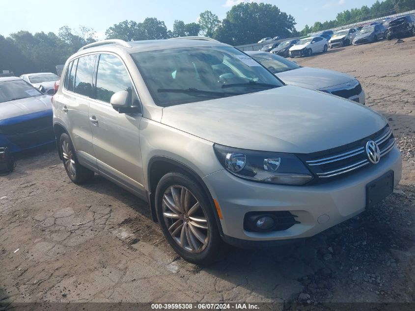 2015 VOLKSWAGEN TIGUAN SEL