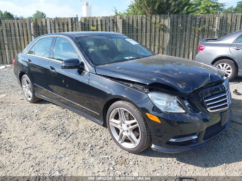 2013 MERCEDES-BENZ E 350 4MATIC